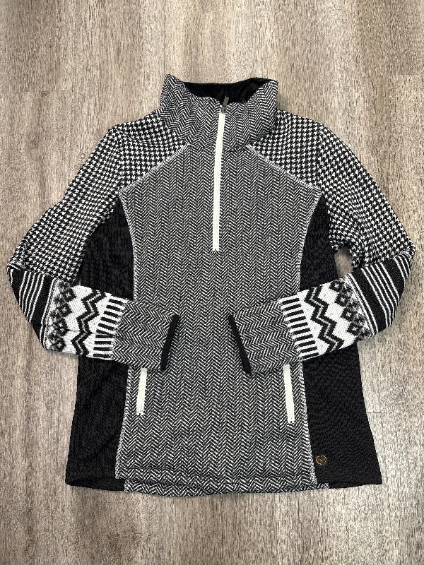 Men's Hoodies for SkiingSweatshirt Collar By Wooly Bully Wear In Black, Size: M