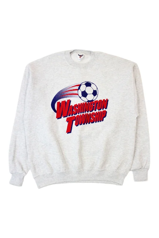 Men's Sweaters with Short SleevesJerzees - Washington Township Crewneck