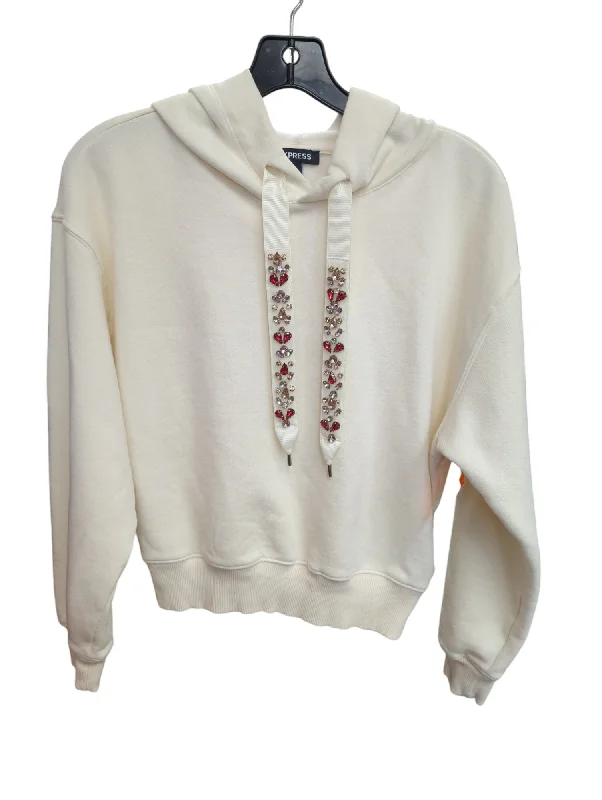 Men's Hoodies with Heavy-Duty ZippersSweatshirt Hoodie By Express  Size: Xs
