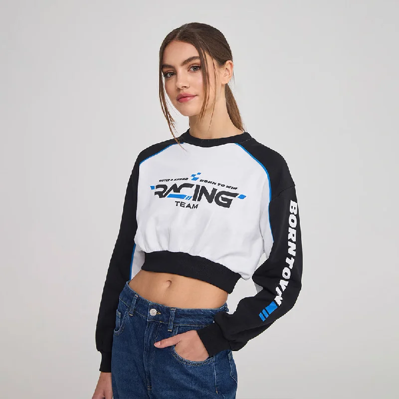 Warm Men's Fleece-Lined TopsLong Sleeve Sweatshirt