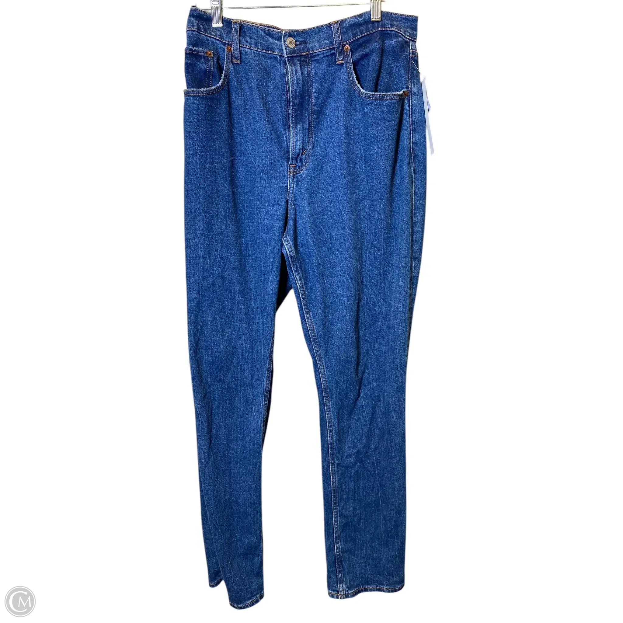 Men's Jeans with Functional PocketsJeans Straight By Abercrombie And Fitch In Blue, Size: 10 Men's Jeans with Functional PocketsJeans Straight By Abercrombie And Fitch In Blue, Size: 10