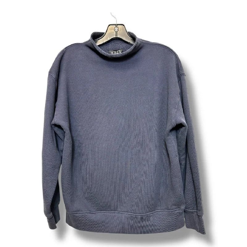 Men's Hoodies for AutumnSweatshirt Collar By J. Crew In Navy, Size: S