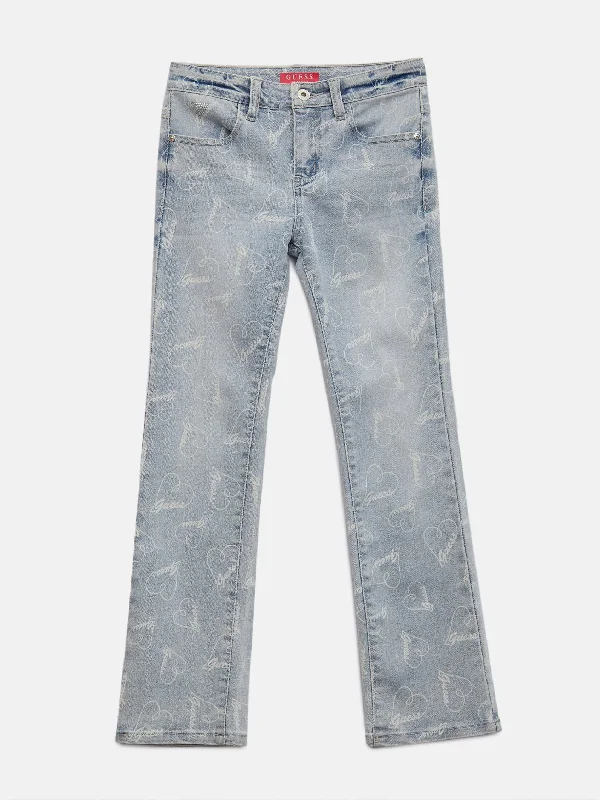 Men's Jeans for a Casual LookHarlie Heart Flare Jeans (7-16)