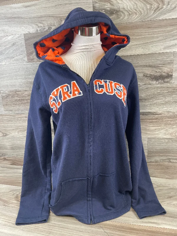 Versatile Men's All-Season HoodiesAthletic Sweatshirt Hoodie By Clothes Mentor In Blue & Orange, Size: Xl Versatile Men's All-Season HoodiesAthletic Sweatshirt Hoodie By Clothes Mentor In Blue & Orange, Size: Xl