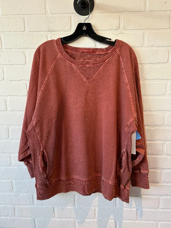 Stylish Men's Designer HoodiesSweatshirt Crewneck By Zenana Outfitters In Pink, Size: 2x Stylish Men's Designer HoodiesSweatshirt Crewneck By Zenana Outfitters In Pink, Size: 2x