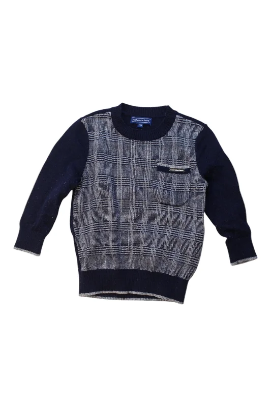 Layered Men's Vest SweatersNicholas & Bears Knit Sweater With Pocket 12-18M