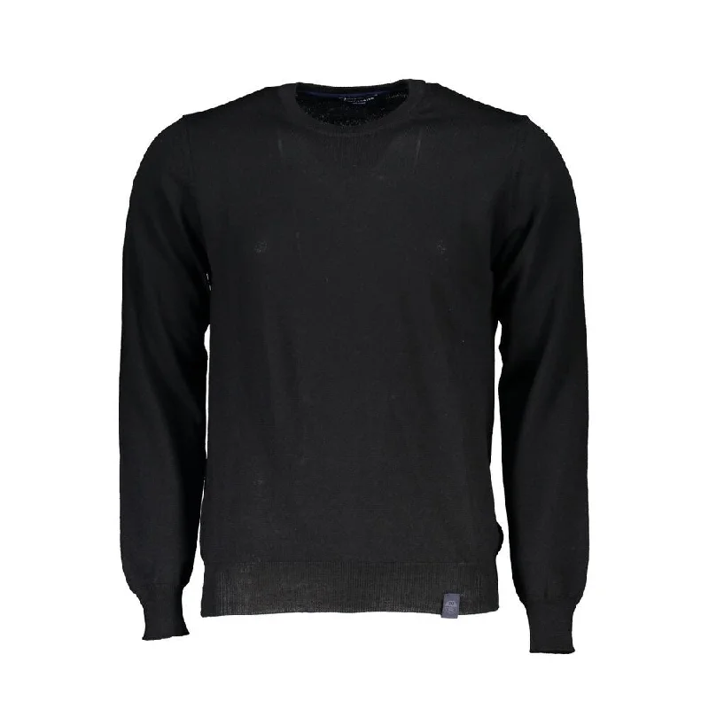 Men's Sweaters with ThumbholesNorth Sails Black Fabric Men Men's Sweater