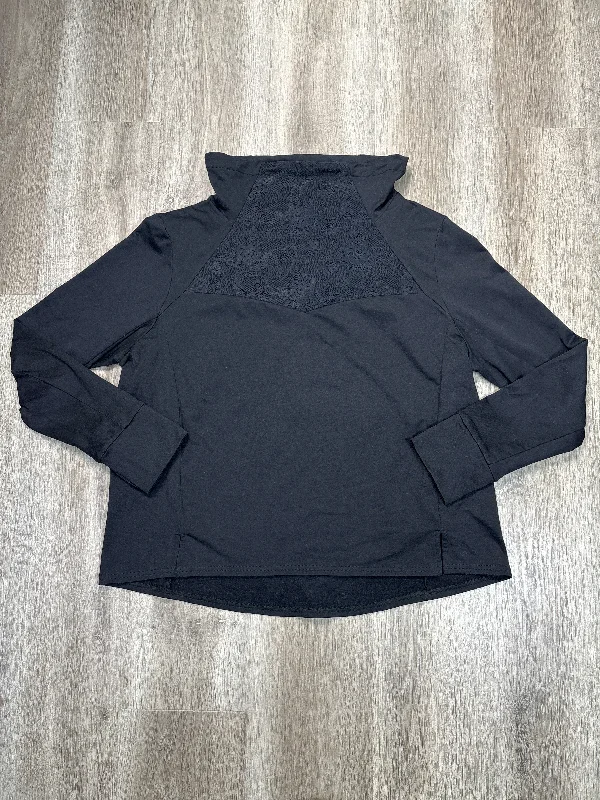Men's Hoodies with Reinforced StitchingAthletic Sweatshirt Collar By Fabletics In Black, Size: 1x Men's Hoodies with Reinforced StitchingAthletic Sweatshirt Collar By Fabletics In Black, Size: 1x