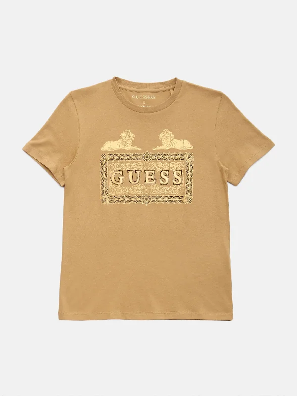 Solid-Colored Men's ShirtsElwood Foil Logo Tee (7-16)