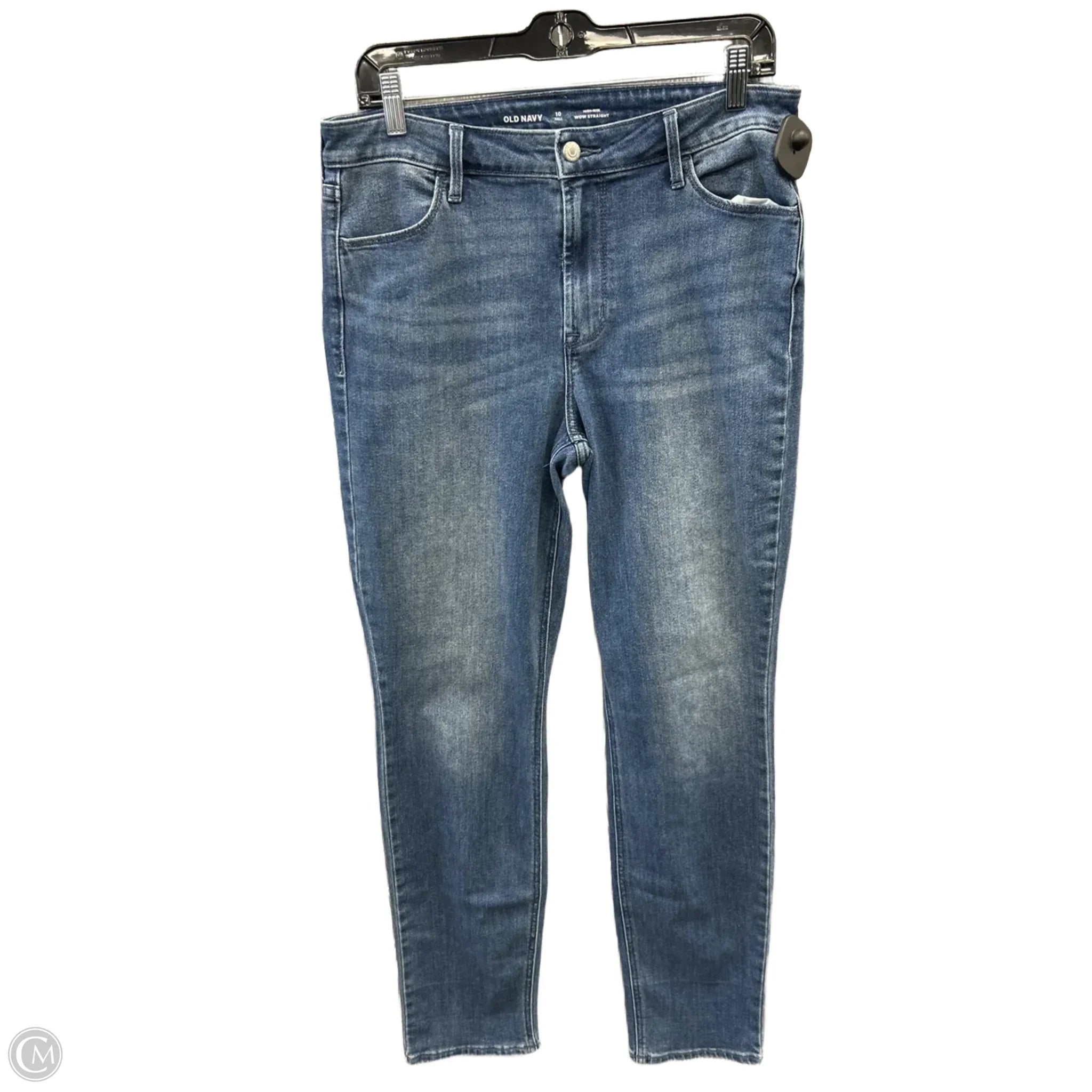 Authentic Raw Denim Men's JeansJeans Straight By Old Navy In Blue Denim, Size: 10l