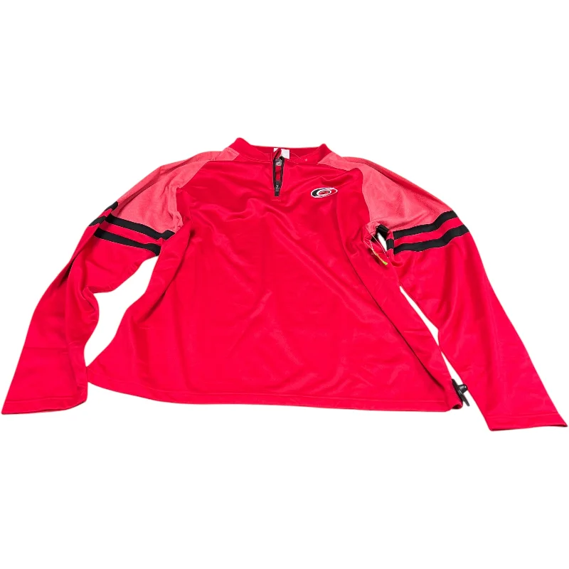 Men's Hoodies for Every OccasionAthletic Sweatshirt Collar By Nhl In Red, Size: 2x