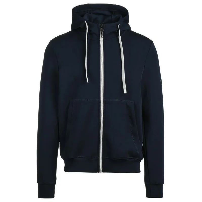 Men's Sweaters with Belt AttachmentsPeople Of Shibuya Sleek Blue Technical Fabric Men's Hoodie Men's Sweaters with Belt AttachmentsPeople Of Shibuya Sleek Blue Technical Fabric Men's Hoodie