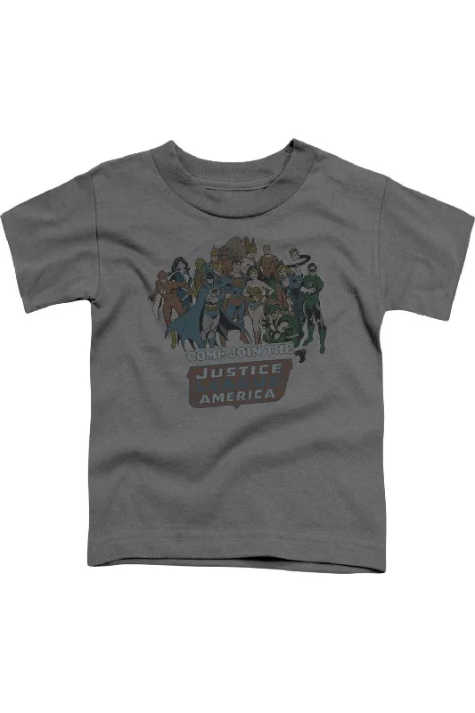 Men's Shirts with Hidden PocketsDC Comics Join The Justice League Short Sleeve Juvenile Tee / T-Shirt Men's Shirts with Hidden PocketsDC Comics Join The Justice League Short Sleeve Juvenile Tee / T-Shirt
