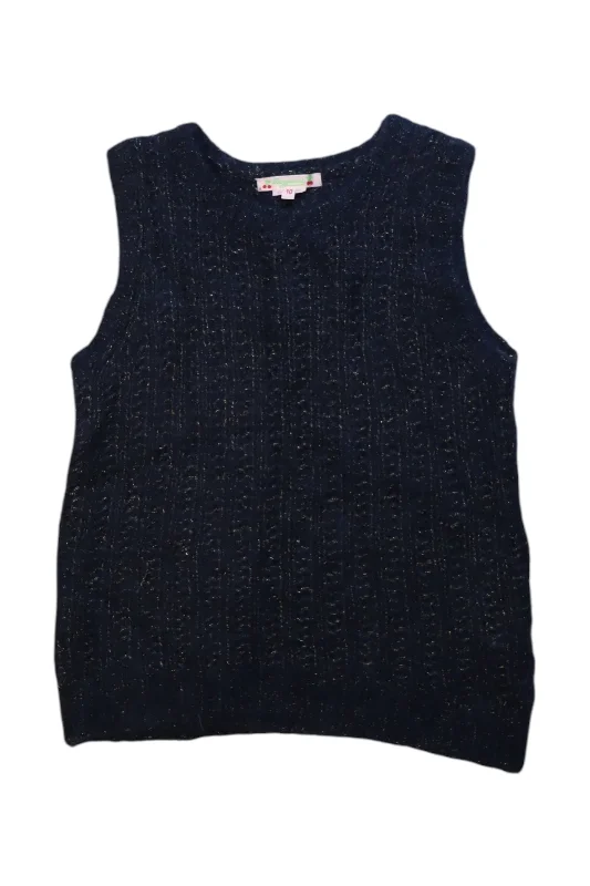 Men's Sweaters with Pockets and ZippersBonpoint Alpaca Knit Sweater Vest 10Y