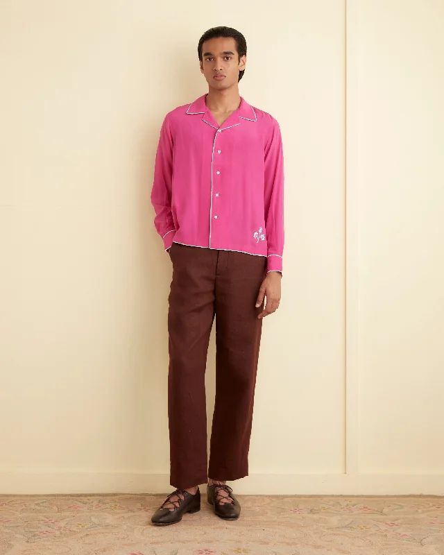 Men's Minimalist Shirts for a Clean LookShadow Jasmine Long Sleeve Shirt