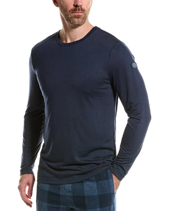 Men's Shirts with Abstract DesignsLucky Brand Crewneck Peached T-Shirt