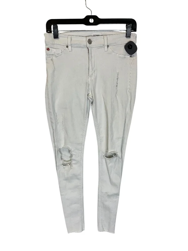 Relaxed-Fit Men's JeansJeans Designer By Hudson In White Denim, Size: 4