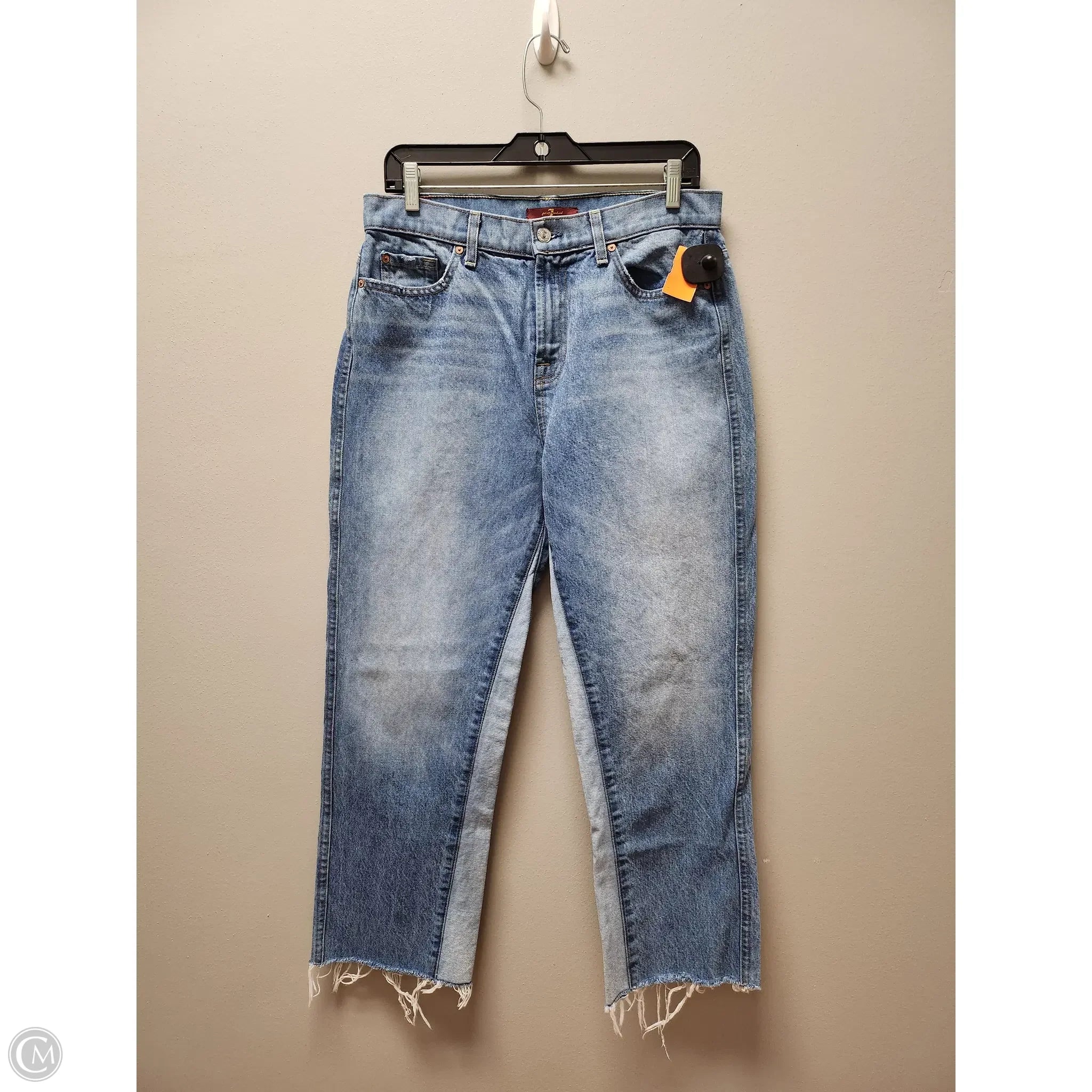 Durable Workwear Men's JeansJeans Straight By 7 For All Mankind In Blue Denim, Size: 6 Durable Workwear Men's JeansJeans Straight By 7 For All Mankind In Blue Denim, Size: 6