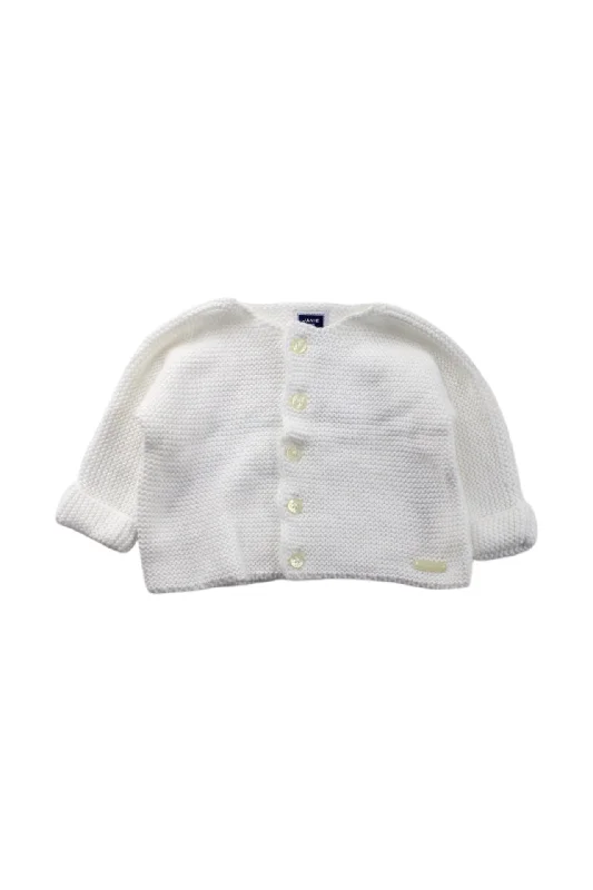 Men's Sweaters with Checkerboard PatternsJanie & Jack Cotton Knit Cardigan 0-3M