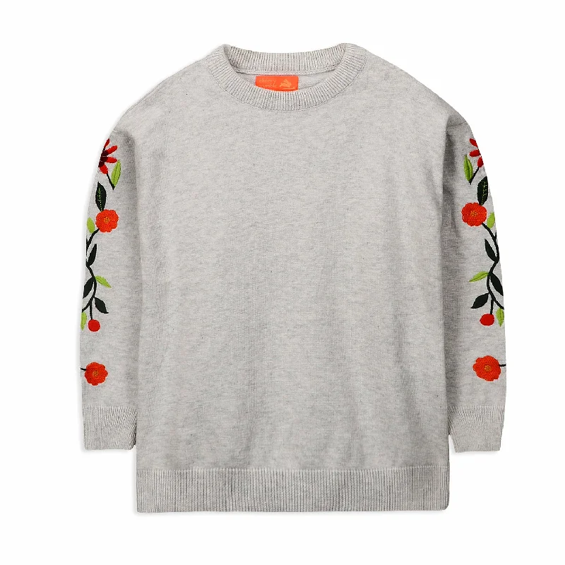 Cozy Men's Cable-Knit SweatersEmbroidered Sweater