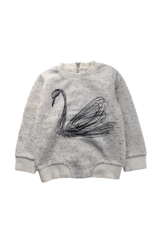 Men's Sweaters with Argyle PatternsStella McCartney Swan Crewneck Sweatshirt 3T