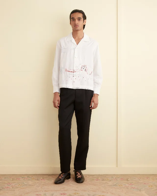 Breathable Men's Linen ShirtsHis-and-Hers Long Sleeve Shirt