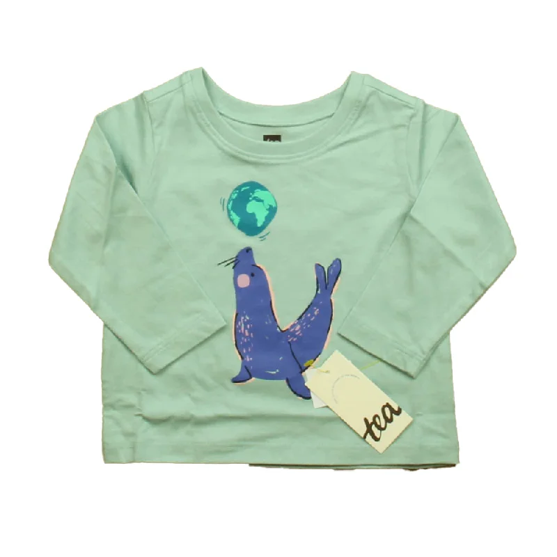 Men's Shirts with High NecksTea Boys Aqua Seal Long Sleeve T-Shirt