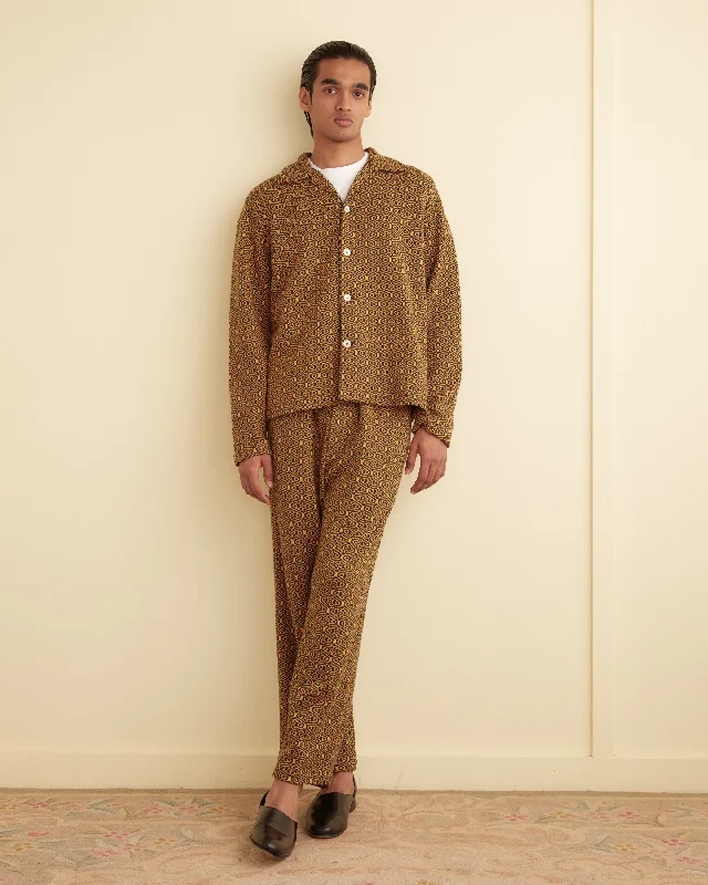 Men's Plaid Shirts for a Country CharmCrescent Jacquard Louie Shirt
