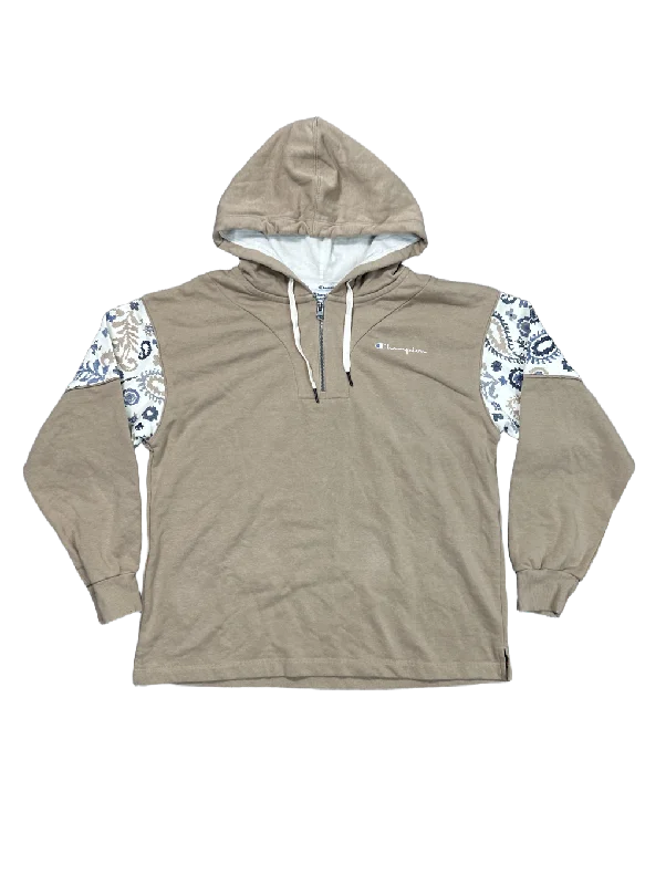 Men's Hoodies with Water-Repellent FabricSweatshirt Hoodie By Champion  Size: S