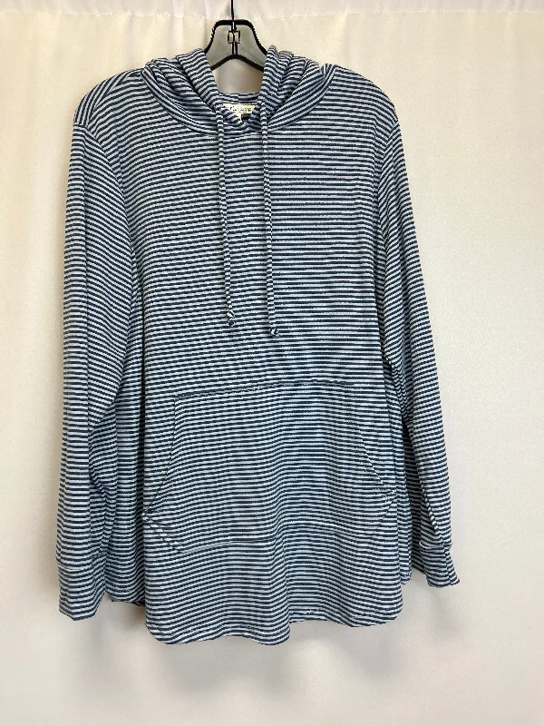 Men's Hoodies with Appliqué DetailsSweatshirt Hoodie By Workshop  Size: 2x