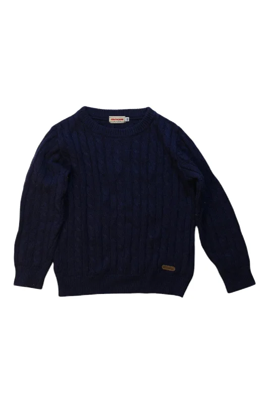 Men's Sweaters with Herringbone PatternsMiki House Cable Knit Sweater Size 4T