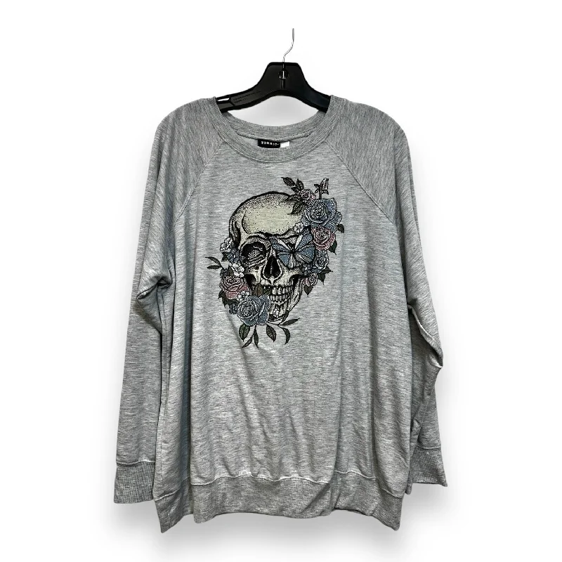 Men's Hoodies for Winter SportsSweatshirt Collar By Torrid In Print, Size: 1x