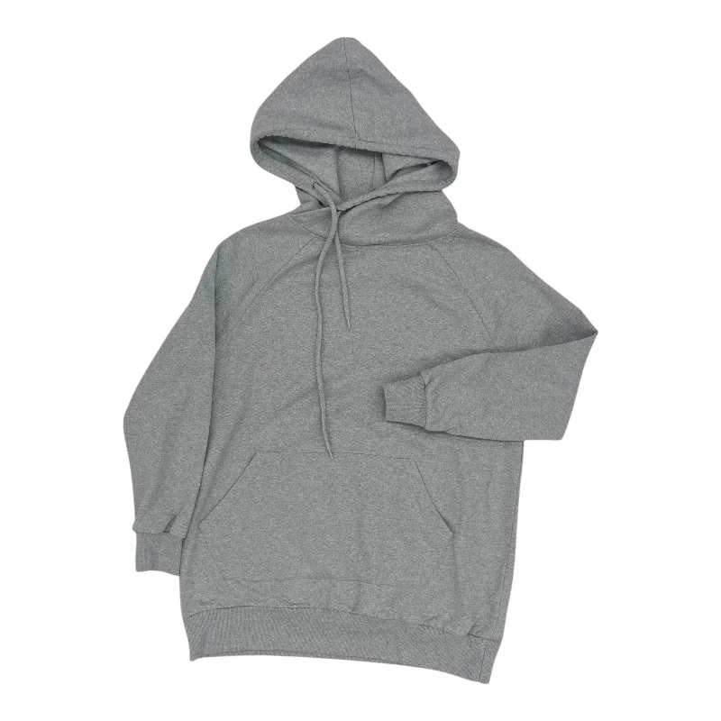 Men's Hoodies with Modern CutsSweatshirt Hoodie By Zenana Outfitters In Grey, Size:M Men's Hoodies with Modern CutsSweatshirt Hoodie By Zenana Outfitters In Grey, Size:M