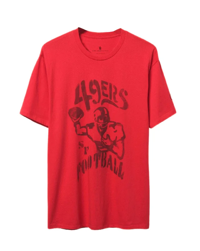 Solid-Colored Men's Shirts49ers NFL Franchise Fan Tee