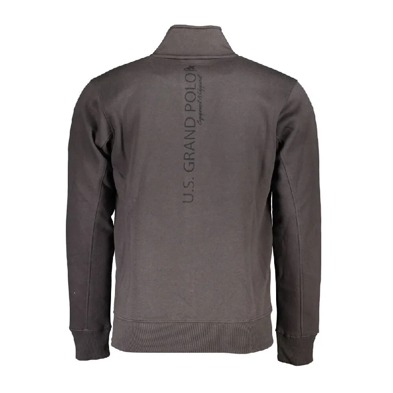 Men's Sweaters for Winter SportsU.S. Grand Polo Elegant Long Sleeve Fleece Men's Sweatshirt Men's Sweaters for Winter SportsU.S. Grand Polo Elegant Long Sleeve Fleece Men's Sweatshirt