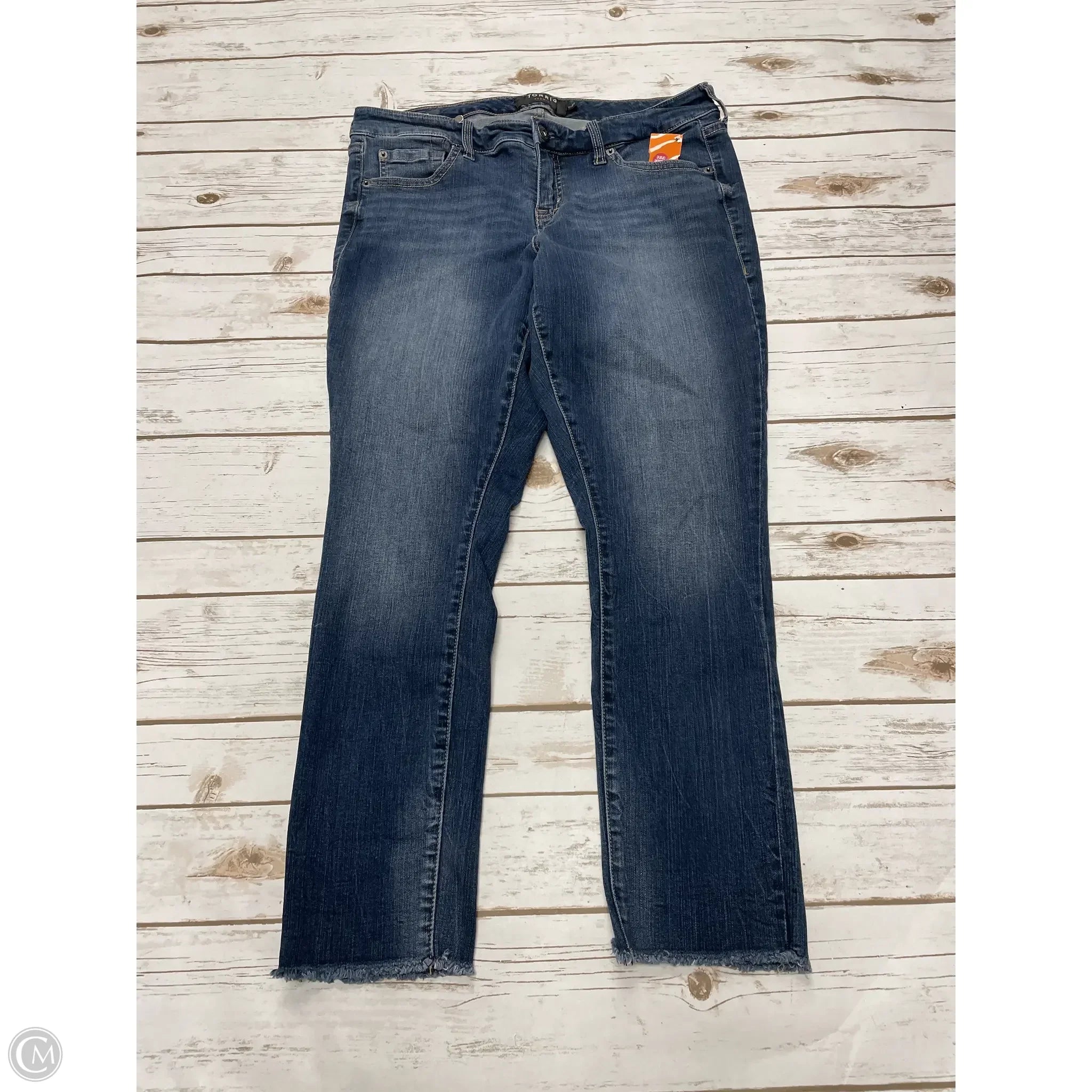Zip-Fly Men's JeansJeans Boyfriend By Torrid In Blue Denim, Size: 12