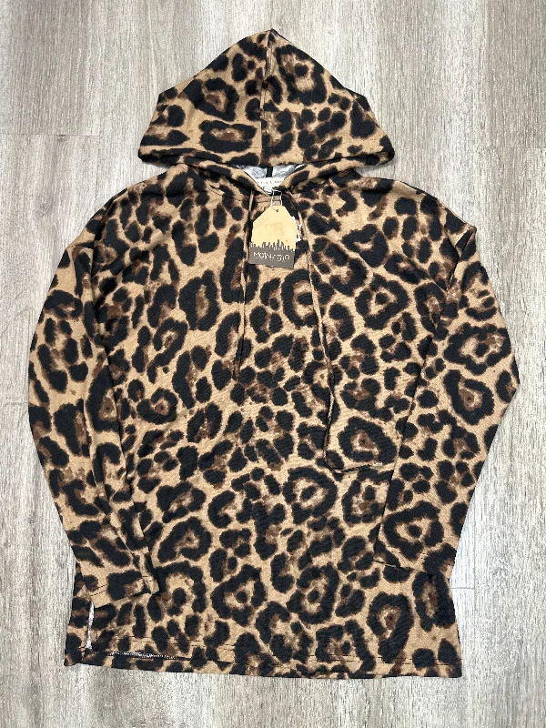Men's Hoodies with Reinforced StitchingSweatshirt Hoodie By Main Strip In Animal Print, Size: S Men's Hoodies with Reinforced StitchingSweatshirt Hoodie By Main Strip In Animal Print, Size: S