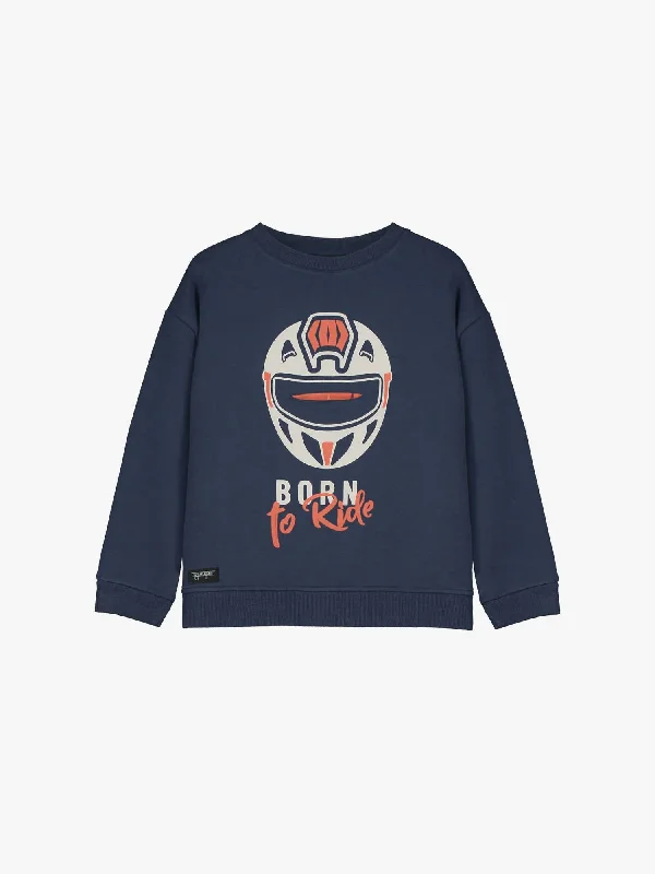 Men's Shirts with UV ProtectionBoy's Rider Pocket Sweatshirt In Navy