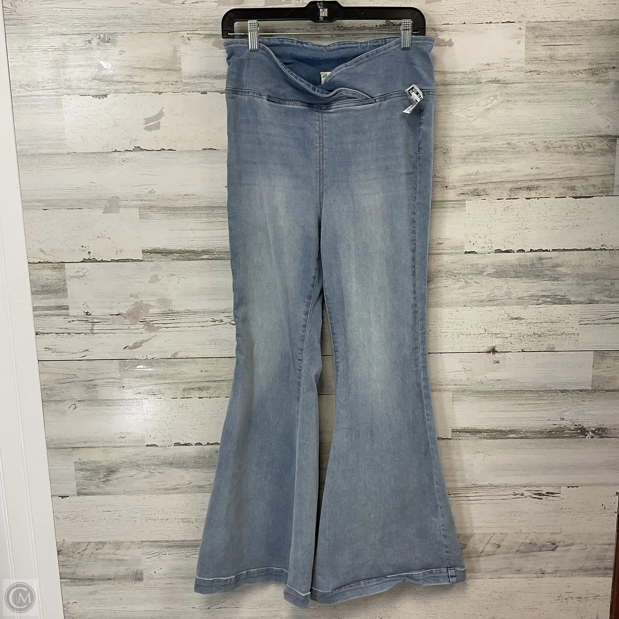 Fashionable Men's JeansJeans Flared By We The Free In Blue Denim, Size: 12p