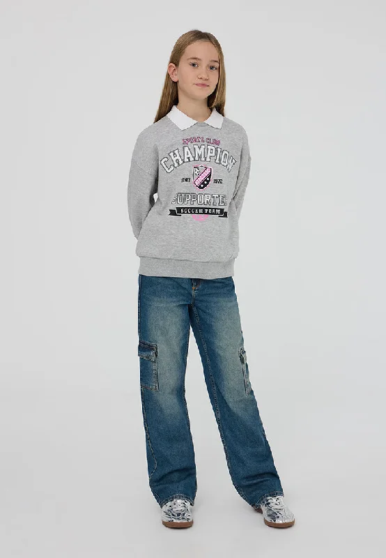 Men's Iron-Free Shirts for Wrinkle-Resistant WearKids Girls Sweat shirt