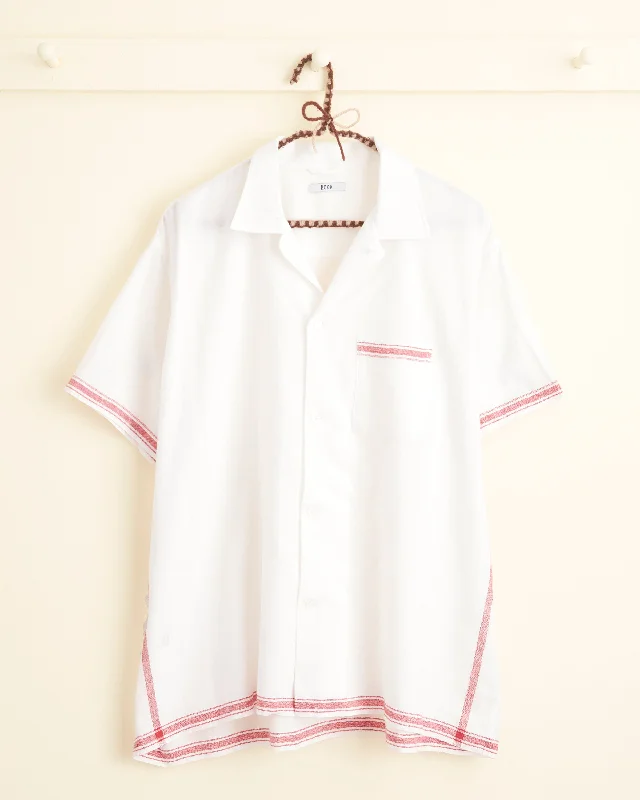 Men's Thermal Shirts for Winter WarmthOne-of-a-Kind Khadi Short Sleeve Shirt