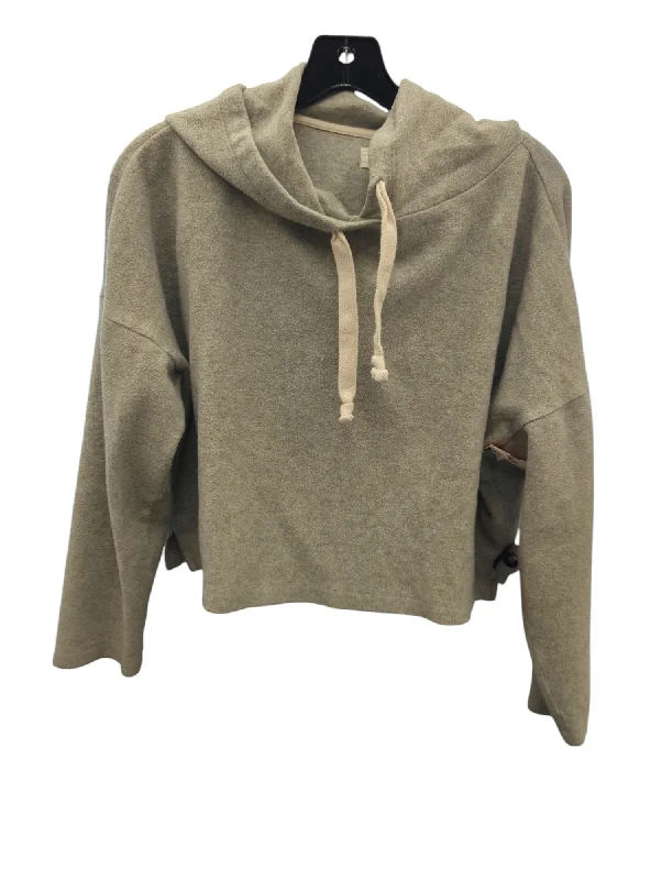 Men's Hoodies with Appliqué DetailsSweatshirt Hoodie By Lou And Grey In Green, Size: S Men's Hoodies with Appliqué DetailsSweatshirt Hoodie By Lou And Grey In Green, Size: S