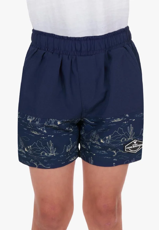 Men's Pants with Welt PocketsPure Western Boys Drew Board Shorts