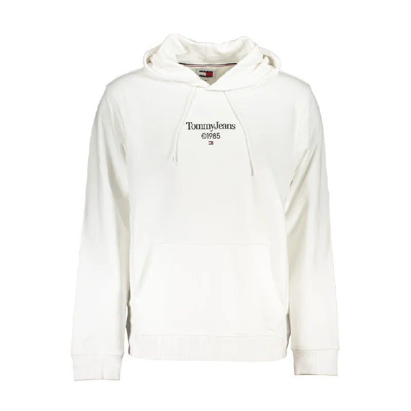 Men's Sweaters with Intarsia DesignsTommy Hilfiger White Cotton Men's Sweater