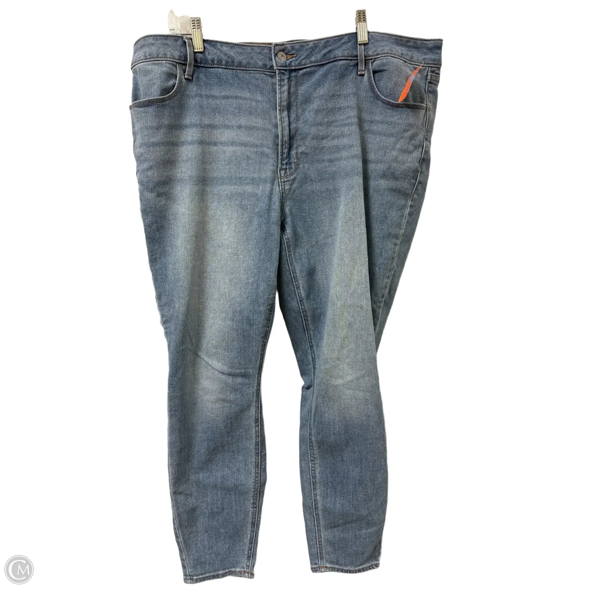 Men's Ripped JeansJeans Skinny By Old Navy In Blue Denim, Size: 22