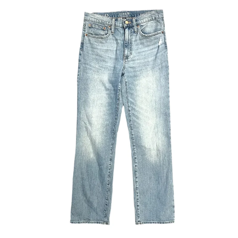 Mid-Waisted Men's JeansJeans Boyfriend By J. Crew In Blue Denim, Size: 2