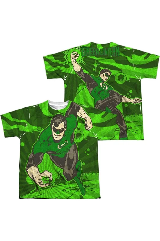 Men's Shirts with Mock NecksDC Comics Radiant Power (Front/Back Print) Short Sleeve Youth Poly Crew Tee / T-Shirt Men's Shirts with Mock NecksDC Comics Radiant Power (Front/Back Print) Short Sleeve Youth Poly Crew Tee / T-Shirt
