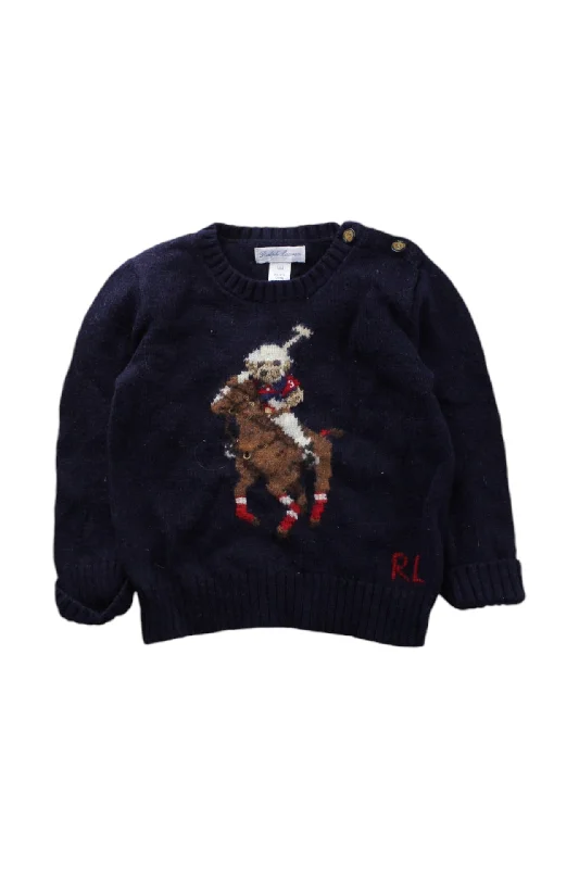 Comfortable Men's Cotton SweatersRalph Lauren Knit Sweater 12-18M