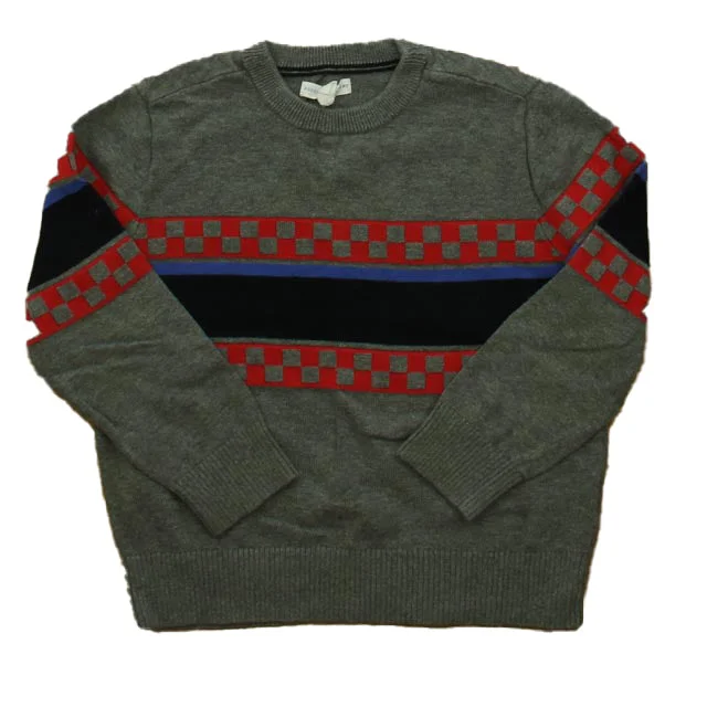 Men's Shirts with Rounded HemlinesRocket Of Awesome Boys Gray | Red Sweatshirt