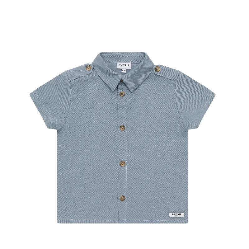 Men's Performance Shirts for Active LifestylesQoers Shirt | Foggy Blue